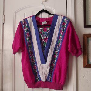 Vintage 80's Top Women's Medium